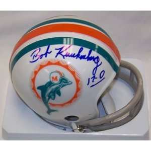   17 0 Autographed Signed Miami Dolphins Mini Helmet