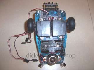 This photo shows the bottom face of the robot. As you see, most of the 