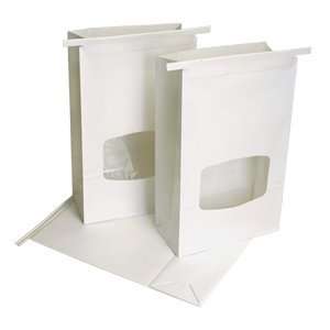   Claycoat Paper with Window and Tin Tie Closure 500/CS 