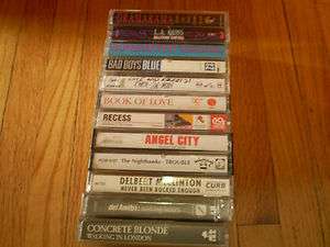  Cassette tapes alt punk   some oop, indie, 5 sealed, some promo  