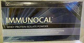 factory sealed IMMUNOCAL dietary supplement 30 pouches exp 3/13  
