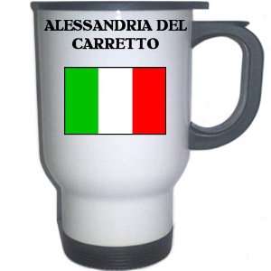 Italy (Italia)   ALESSANDRIA DEL CARRETTO White Stainless Steel Mug