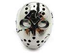 Mens PUNK gothic biker anchorite silver stainless steel cool mask 
