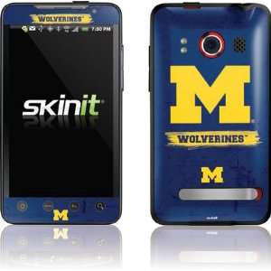 Skinit University of Michigan Distressed Logo Vinyl Skin for HTC EVO 