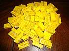 Lot of 100 Yellow Lego Bricks, 2x4, (used only in store), FREE SHIP 