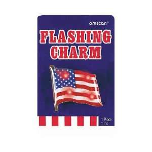  Patriotic Flashing Charms   Flag