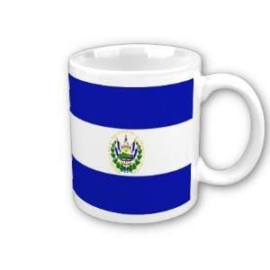  El Salvador Flag Coffee Cup 
