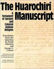   Manuscript, (0292730535), Frank Salomon, Textbooks   