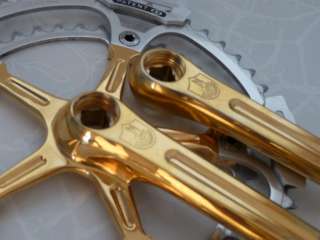 ICS Campagnolo 18k Gold plated crank set * 170mm  