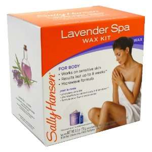  Sally Hansen Lavender Spa Wax Remover Kit For Body (3 Pack 