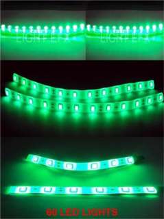GREEN LED MOTORCYCLE BODY KIT LIGHTS   LEVEL 4 KIT  