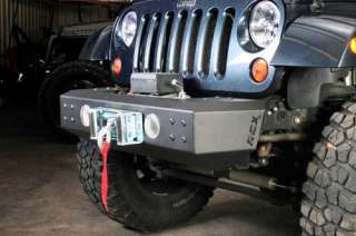 Jeep Wrangler JK Rough Country Front Winch Bumper 07 11  