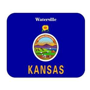  US State Flag   Waterville, Kansas (KS) Mouse Pad 