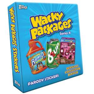 Wacky Packages Official Collectors Binder ANS8  