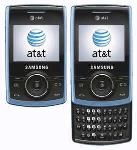 GOOD Samsung Propel A767 Slider GSM Phone Blue UNLOCK 899794005519 