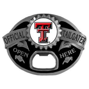 Texas Tech Red Raiders NCAA Bottle Opener Tailgater Belt Buckle 
