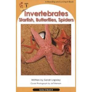  Invertebrates Starfish, Butterflies, Spiders (Spalding 