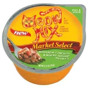  Market Select Real Chicken and Whole Shrimp Wet Cat Food 