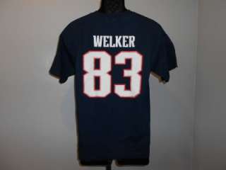 NEW IRREGULAR New England PATRIOTS Wes WELKER YOUTH XLarge XL Jersey 