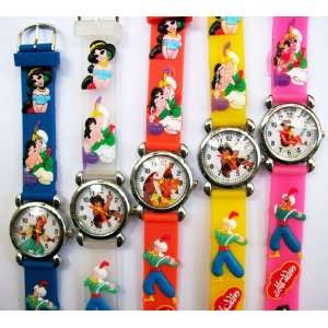  SALE 1 Pc Aladdin Movie Wrist Watch Assorted Styles (One 