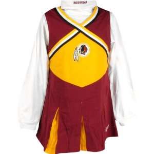 Washington Redskins Girls Youth Cheerleader Outfit w 