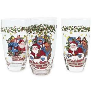  Portmeirion A Christmas Story Beverage Glass, Set of 4 