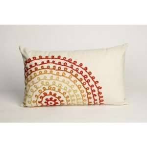   Rectangle Indoor/Outdoor Pillow in Warm 