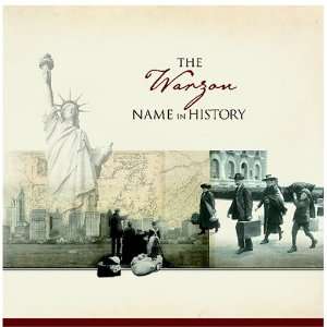 The Warzon Name in History Ancestry  Books