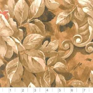   Wide Medieval Rose Tan/Brown Fabric By The Yard Arts, Crafts & Sewing