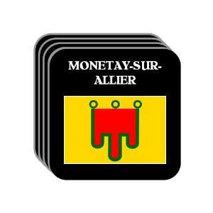  Auvergne   MONETAY SUR ALLIER Set of 4 Mini Mousepad 
