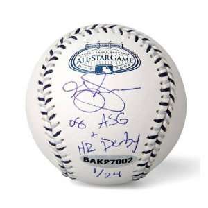  Grady Sizemore Autographed 2008 All Star Game Baseball 