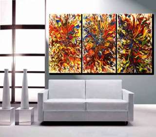 Huge Original Oil painting Abstract Modern Art Gallery Contemporary 