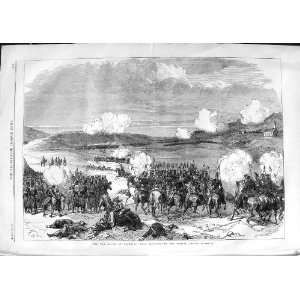   1866 Battle Blumenau War Presburg Dead Bodies Horses