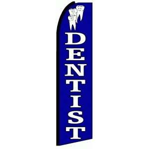  DENTIST X Large Swooper Feather Flag 