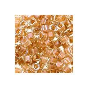   Delica Seed Bead 11/0 Color Lined Tan (3 Gram Tube) Beads Home