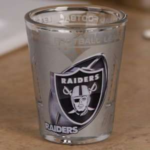   Raiders 2 oz. Enhanced High Definition Shot Glass