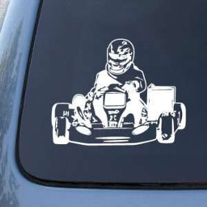 Go Kart Racer   Racing   Car, Truck, Notebook, Vinyl Decal Sticker 