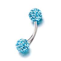 description accessorize your midriff with this july birthstone ball 