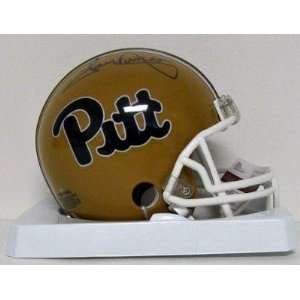  Tony Dorsett Signed Mini Helmet   Pittsburgh Panthers JSA 