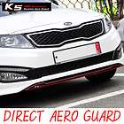 Front Hood Bumper Direct Aero Guard Sticker Black 1P For 11 12 Kia 