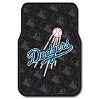 Los Angeles Dodgers Set of 2 Rubber Water Proof Front F