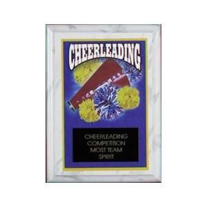  Cheerleading Plaques   Beautiful Full Color Event Award Plaques 