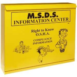   MSDS Metal Cabinet With Components, Legend M.S.D.S. Information