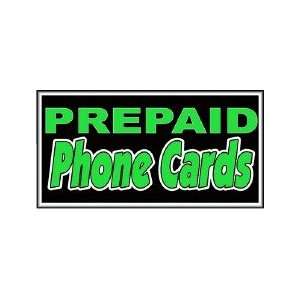  Prepaid Phone Cards Backlit Sign 20 x 36