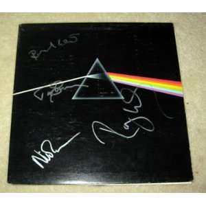  PINK FLOYD autographed DARKSIDE OF THE MOON record 