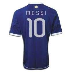   short sleeve Game jersey for WC 2010 + MESSI # 10 PERSONALIZED