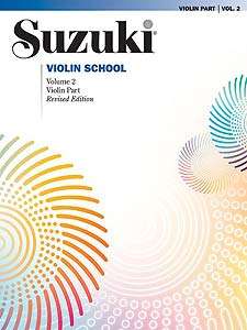 Suzuki Violin School Revised Edition Violin Part Book Volume 2