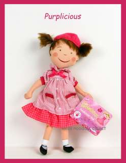 NEW Pinkalicious PURPLICIOUS Artist Cloth Doll 11 Toy  