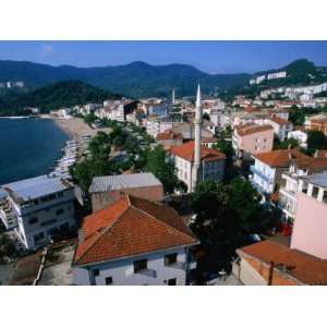  Town Buildings and Black Sea, Amasya, Turkey Stretched 