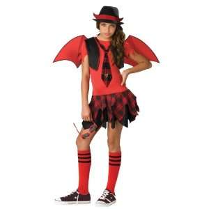  Lets Party By In Character Costumes Delinquent Devil Tween 